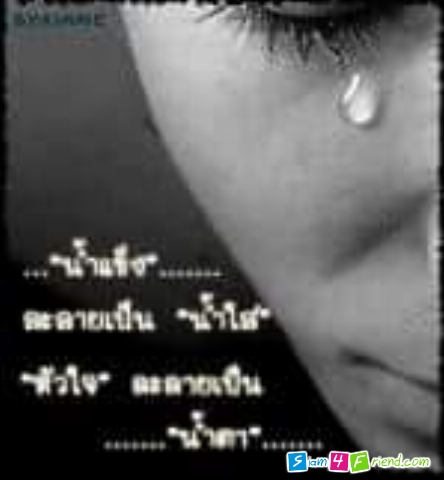 หนึ่งหยดน้ำตา...